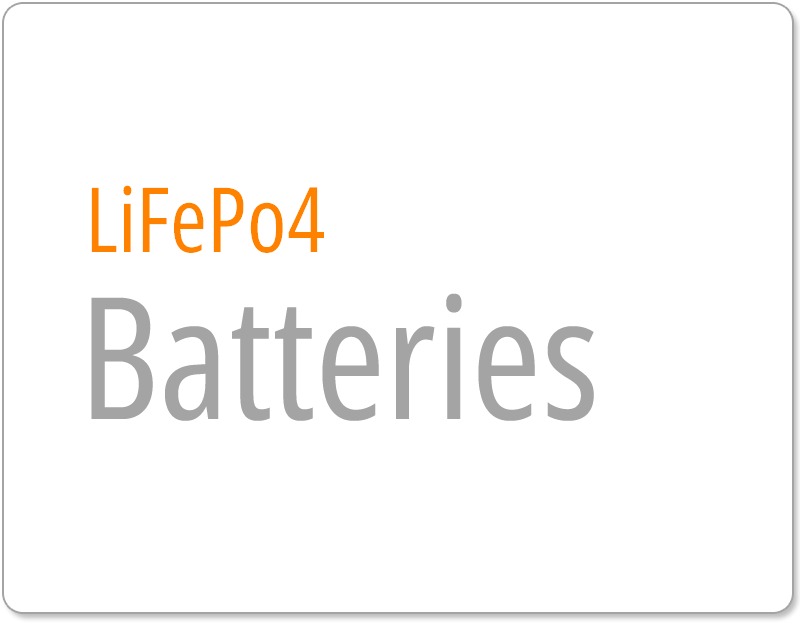 Axil Rechargeable LiFePo4 Batteries