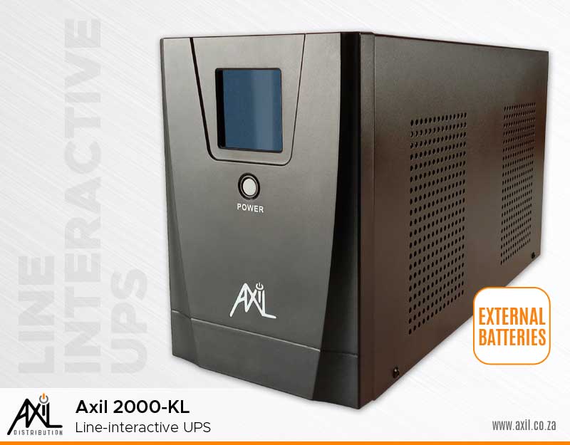 Axil 2000-KL (Long-run) Line-interactive UPS