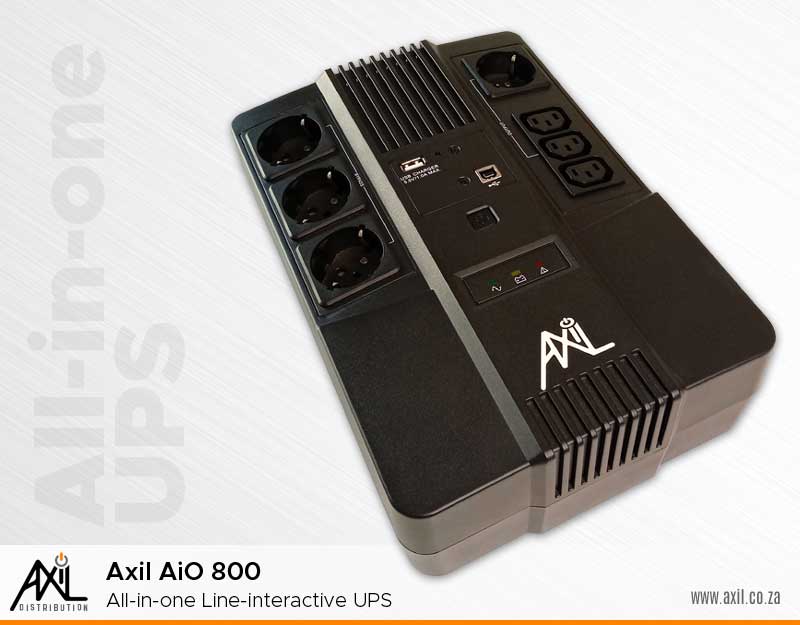 Axil AiO 800 All-in-One UPS