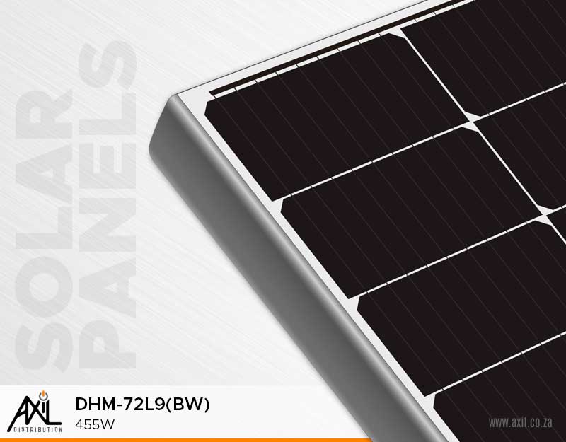 DHM-72L9 Black and White 455W Solar Panels