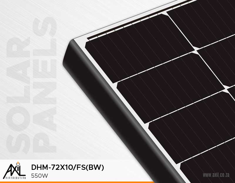 Axil 550W Frameless Solar Panel