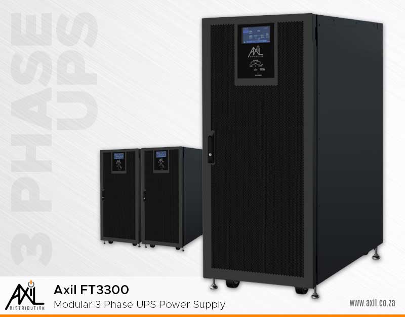 Axil FT 3300 Modular 3-phase UPS